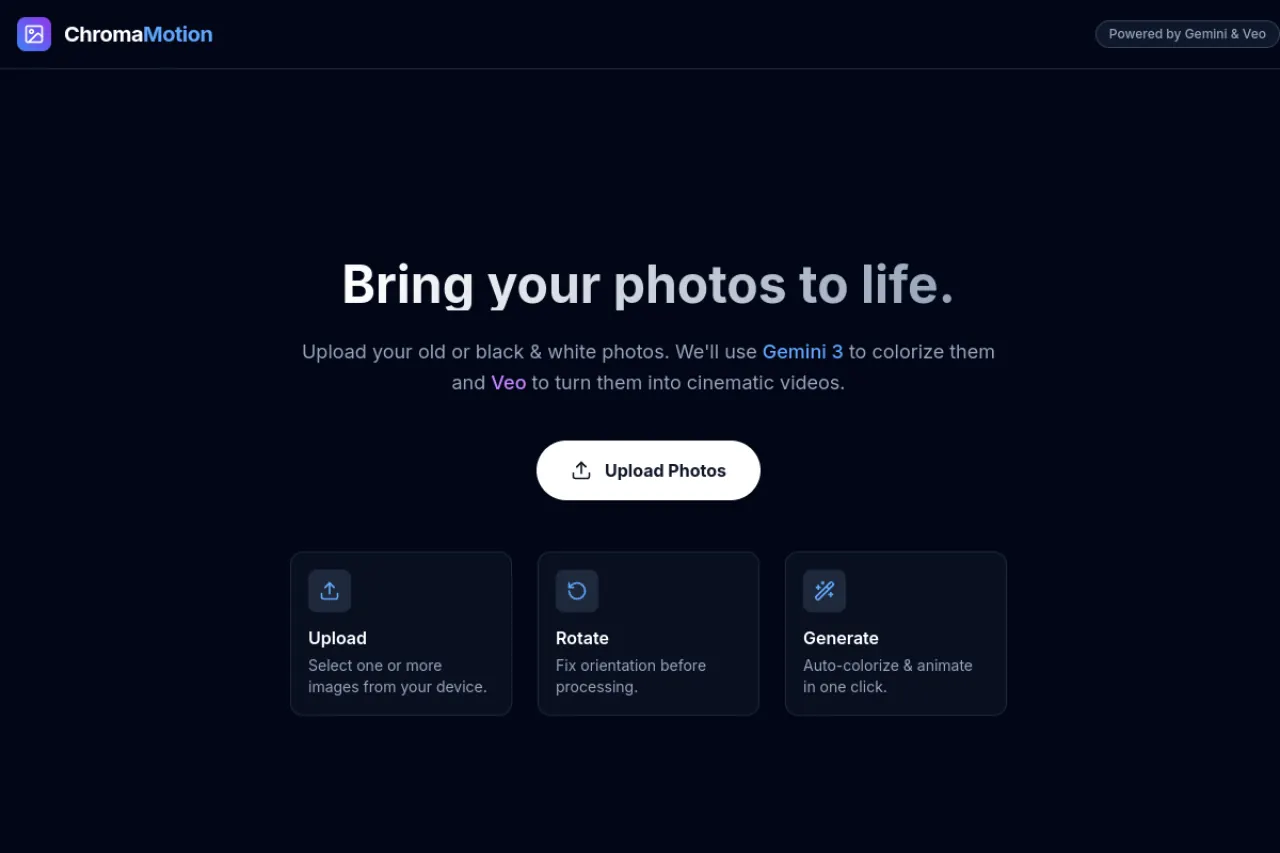 ChromaMotion screenshot